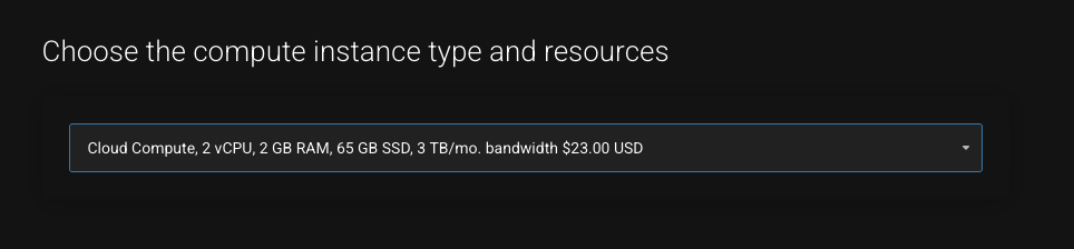 Instance Type